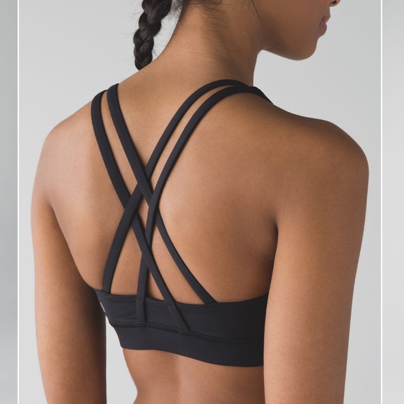lululemon athletica Other - Lululemon Energy Sports Bra Black 4 XS